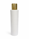 Flacon PET- Blanc-Doré