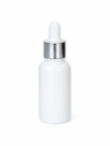 Dropper Blanc 30ml-Pipette Argent