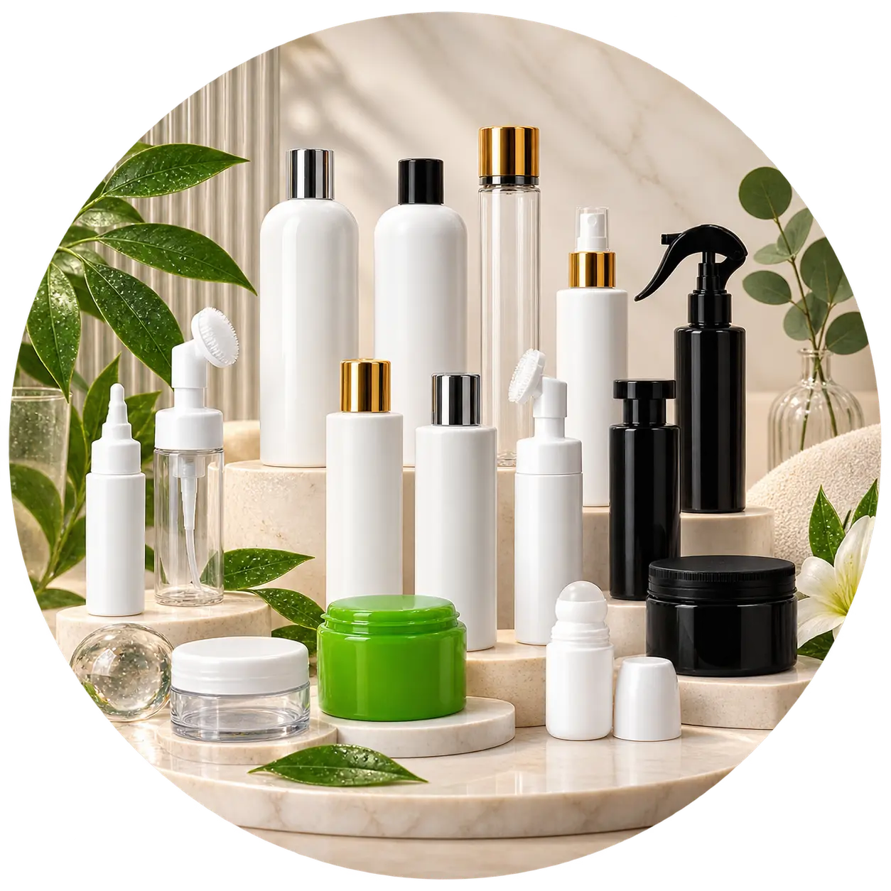 Emballages cosmétiques