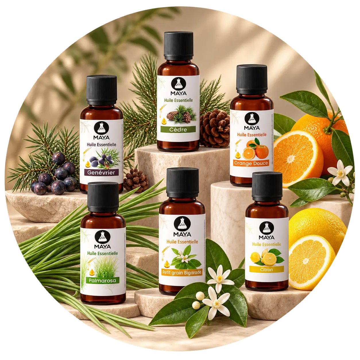 Huiles essentielles Maya Cosmetics