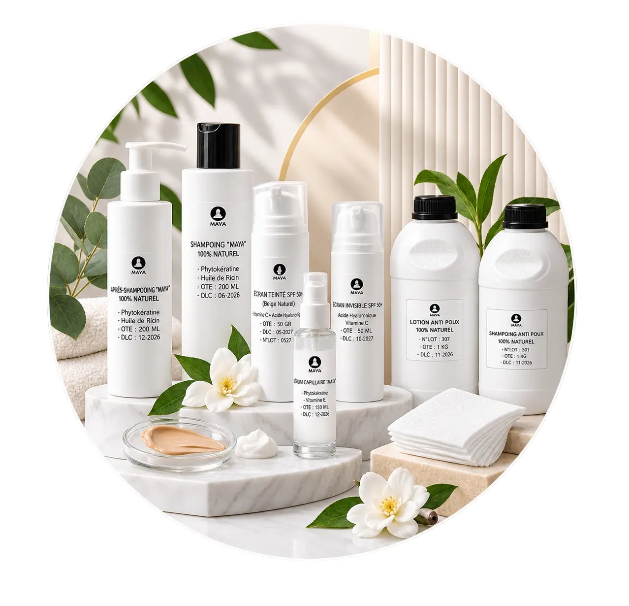 Gamme Blanche Maya Cosmetics